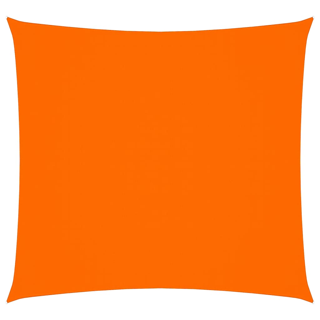 Solseil oxfordstoff firkantet 2x2 m oransje