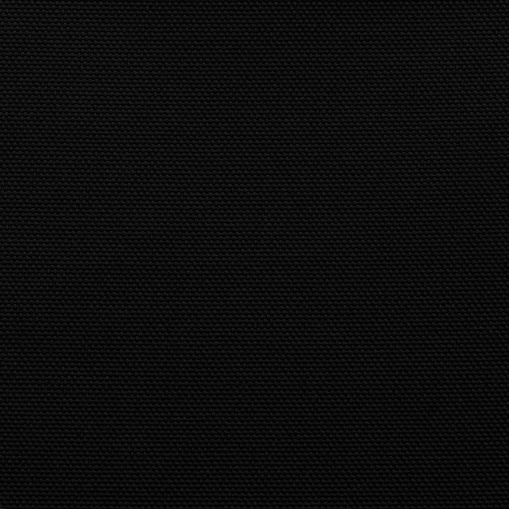 Solseil oxfordstoff trekantet 5x6x6 m svart