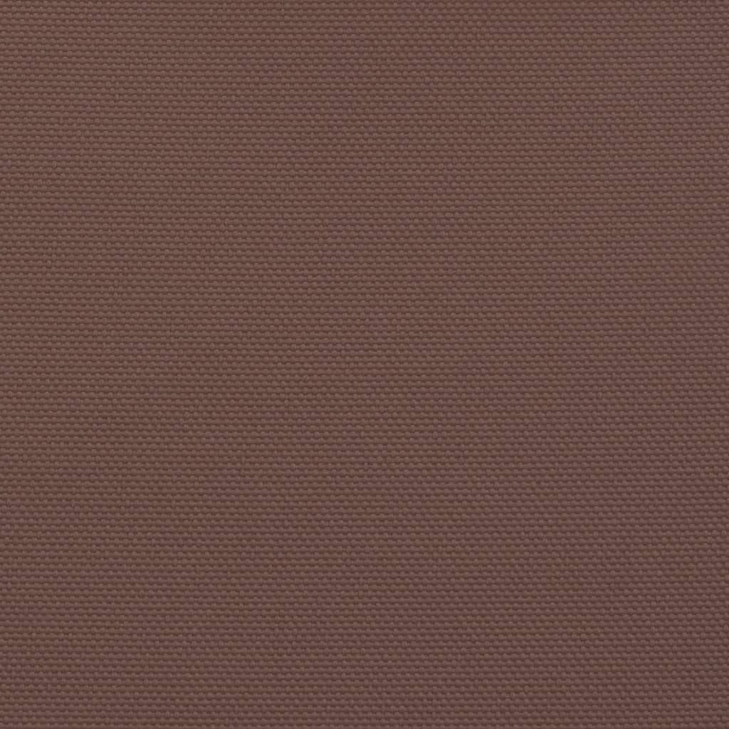 Solseil oxfordstoff rektangulær 2x4 m brun