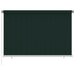 Utendørs rullegardin 220x140 cm mørkegrønn HDPE