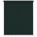 Utendørs rullegardin 200x230 cm mørkegrønn HDPE
