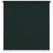 Utendørs rullegardin 220x230 cm mørkegrønn HDPE