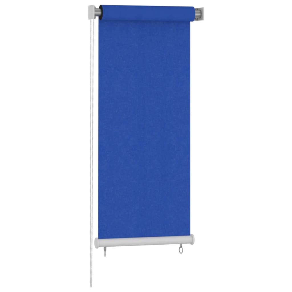 Utendørs rullegardin 60x140 cm blå HDPE
