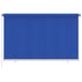 Utendørs rullegardin 240x140 cm blå HDPE