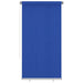 Utendørs rullegardin 120x230 cm blå HDPE