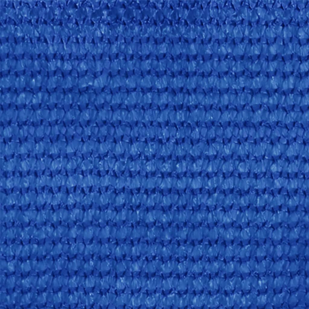 Utendørs rullegardin 220x230 cm blå HDPE