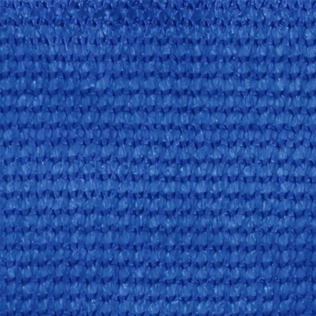 Utendørs rullegardin 240x230 cm blå HDPE