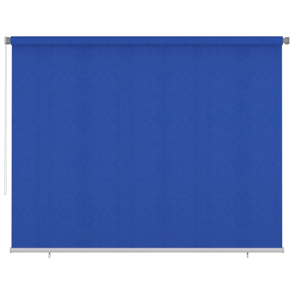 Utendørs rullegardin 300x230 cm blå HDPE