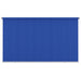 Utendørs rullegardin 400x230 cm blå HDPE