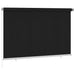 Utendørs rullegardin 225 (B) x 140 (H) cm svart