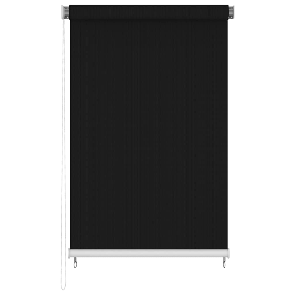 Utendørs rullegardin 180x230 cm svart