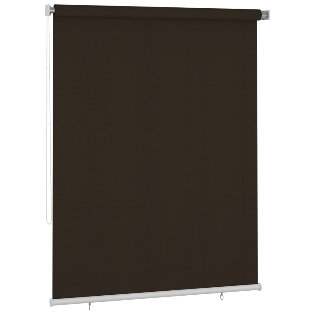 Utendørs rullegardin 180x230 cm brun