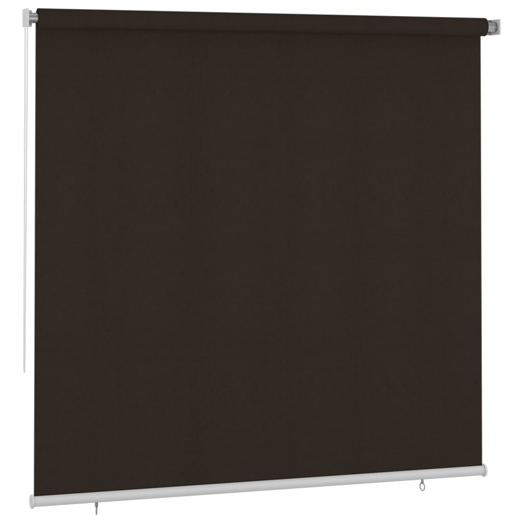 Utendørs rullegardin 240x230 cm brun