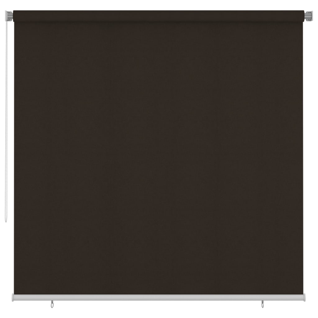 Utendørs rullegardin 240x230 cm brun