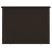Utendørs rullegardin 300x230 cm brun HDPE