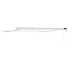 Markise med Hvit 4,5 × 3,5 m Metall