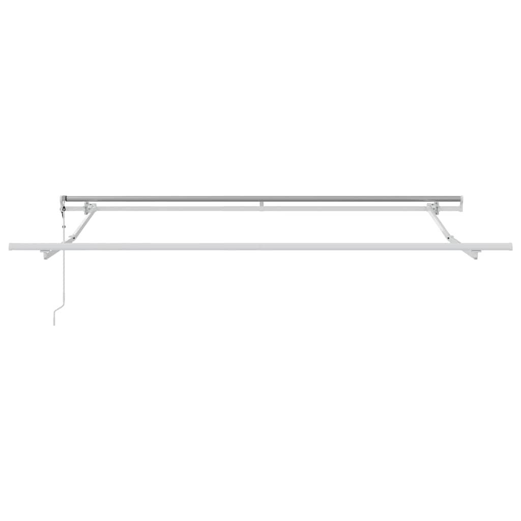 Markise Manual Hvit 3,5 x 2,5 m Metall