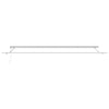 Markise Hvit 6 x 3 m Metall