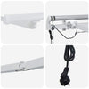 Markise med Hvit 4,5 × 3,5 m Metall