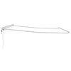 Markise Hvit 5 × 3,5 m Metall