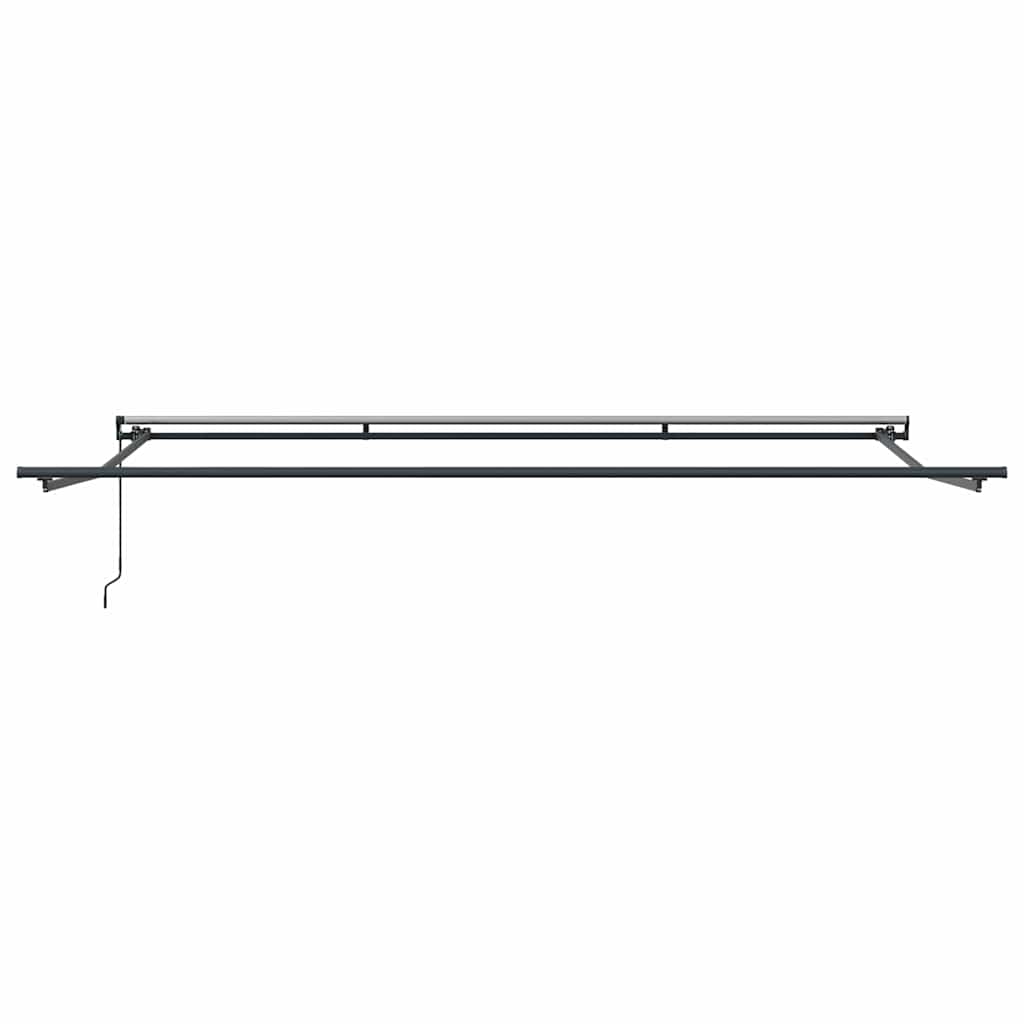 Markise Antrasitt 4,5 × 3,5 m Metall