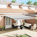 Markiseramme Antrasitt 500 × 350 cm Aluminium