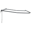 Markise Antrasitt 3 x 2,5 m Metall