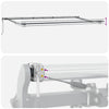 Markise Antrasitt 6 × 3,5 m Metall