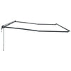 Markise Antrasitt 6 × 3,5 m Metall