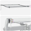 Markise med Antrasitt 4,5 × 3 m Metall