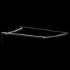 Markise med Antrasitt 4,5 × 3,5 m Metall