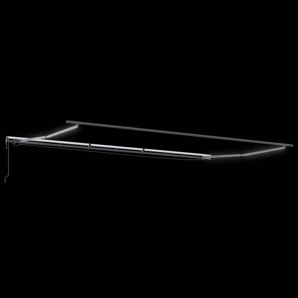 Markiseramme Antrasitt 600 × 350 cm Aluminium vidaXL