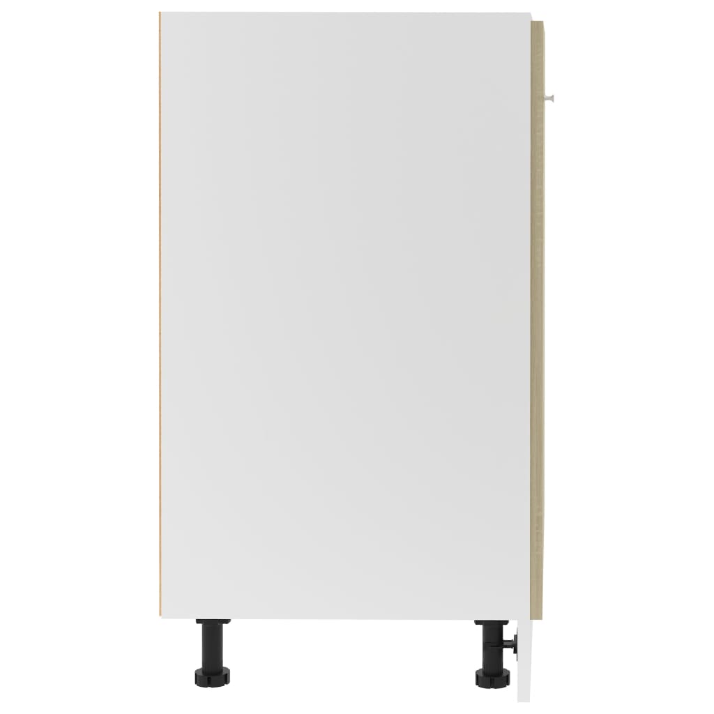 Bunnskap "Lyon" sonoma eik 60x46x81,5 cm konstruert tre