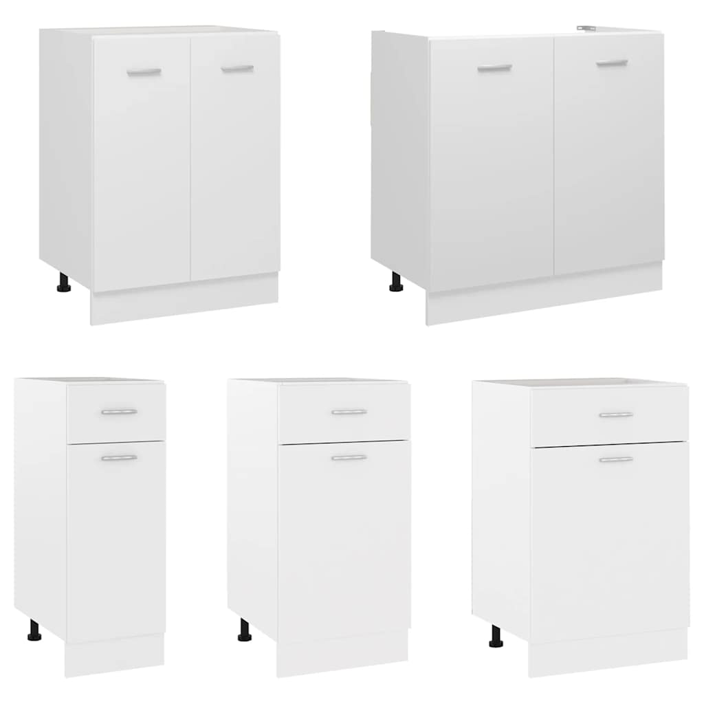 Bunnskap til vask "Lyon" hvit 80x46x81,5 cm konstruert tre
