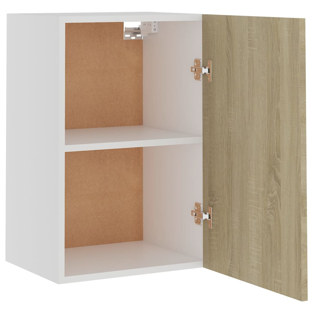 Hengende skap "Lyon" sonoma eik 39,5x31x60 cm konstruert tre