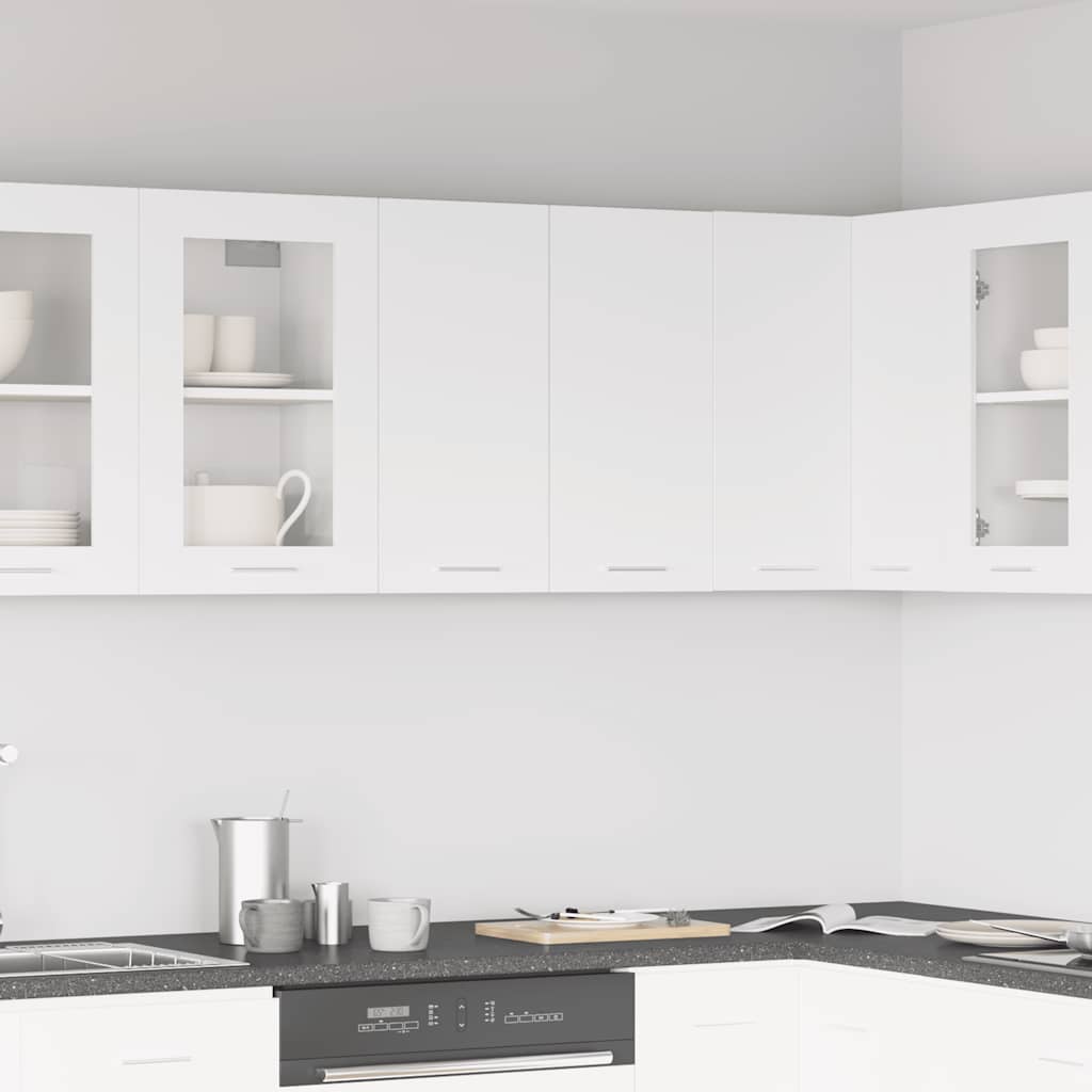 Hengende skap "Lyon" hvit 60x31x60 cm konstruert tre