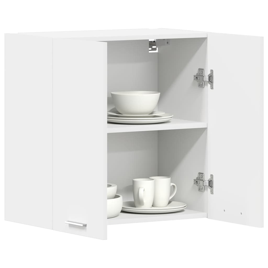 Hengende skap "Lyon" hvit 60x31x60 cm konstruert tre