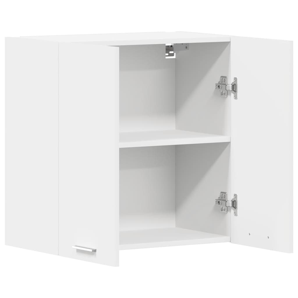 Hengende skap "Lyon" hvit 60x31x60 cm konstruert tre