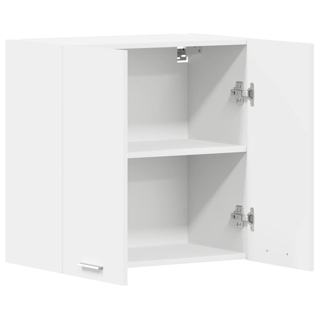 Hengende skap "Lyon" hvit 60x31x60 cm konstruert tre