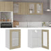 Hengende skap glass 