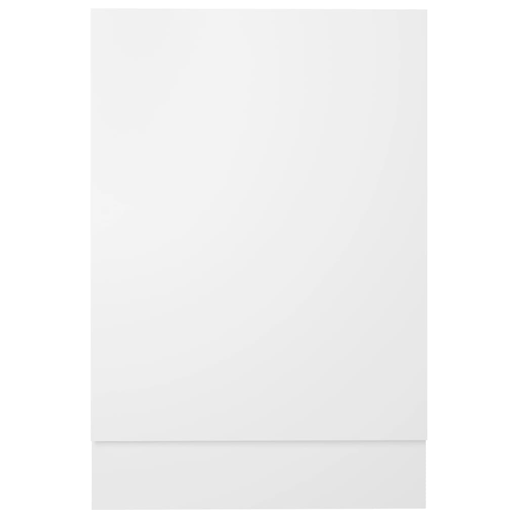 Oppvaskmaskinspanel "Lyon" hvit 45x3x67 cm konstruert tre