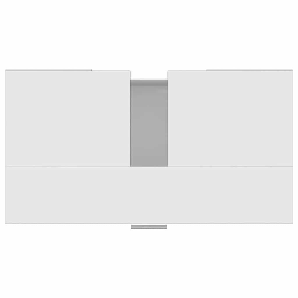 Baderomsskap hvit 60x32x53,5 cm konstruert tre