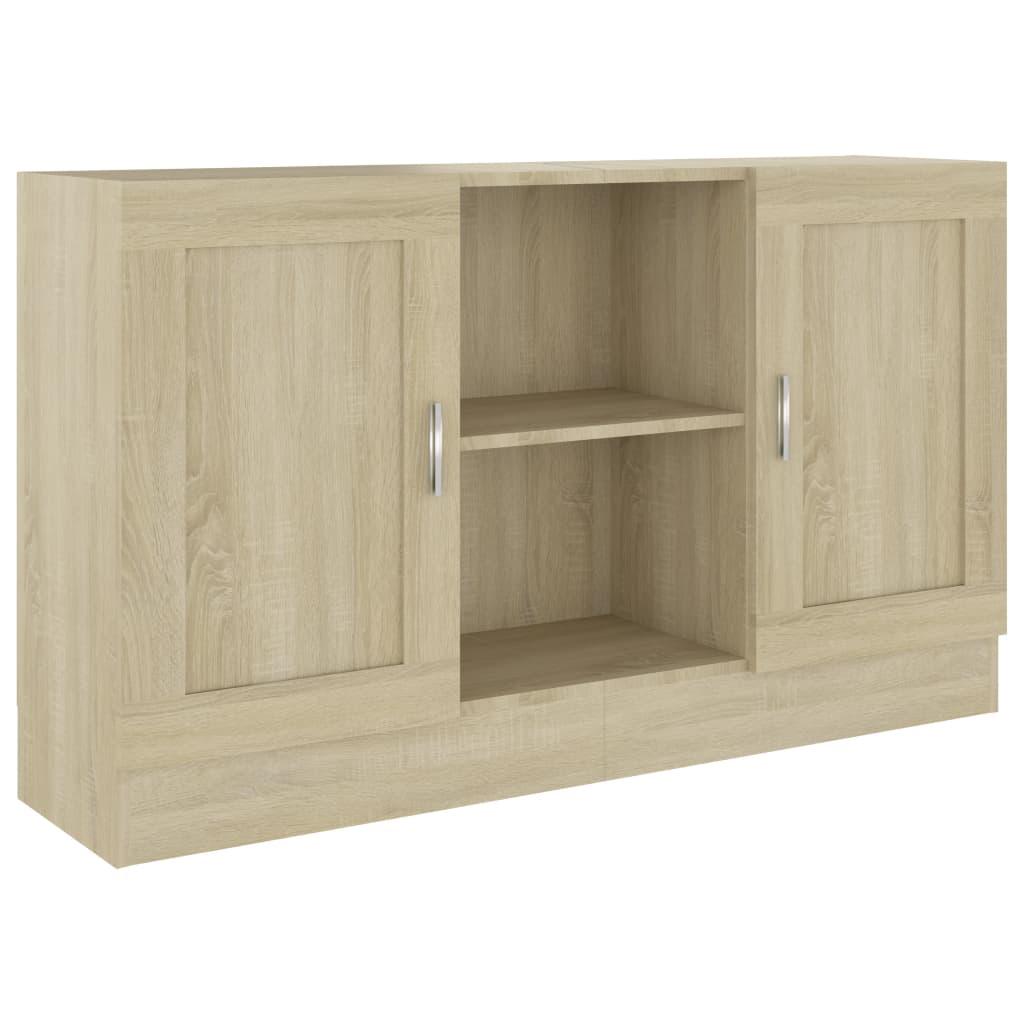 Skjenk sonoma eik 120x30,5x70 cm konstruert tre