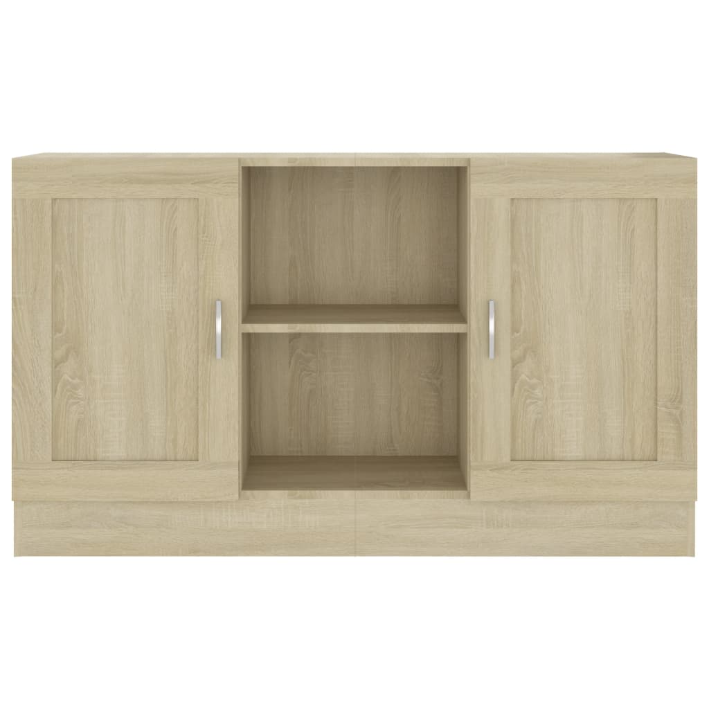 Skjenk sonoma eik 120x30,5x70 cm konstruert tre