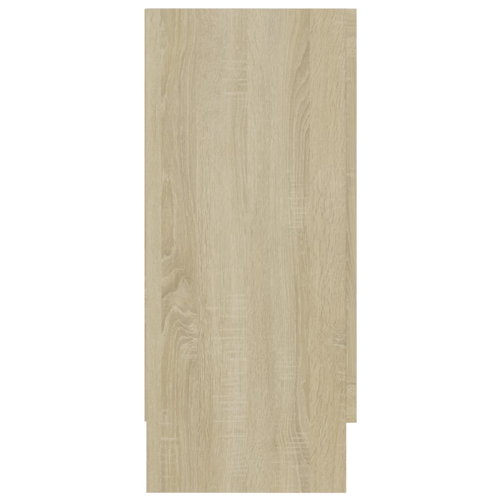 Skjenk sonoma eik 120x30,5x70 cm konstruert tre