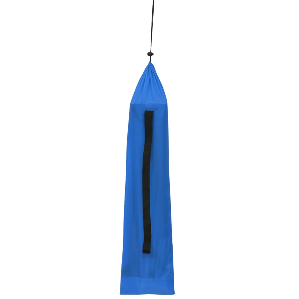 Campingseng 180x60x19 cm oxfordstoff og stål blå