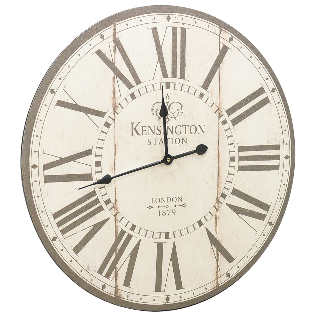 Veggklokke vintage London 60 cm
