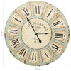 Veggklokke flerfarget 60 cm MDF