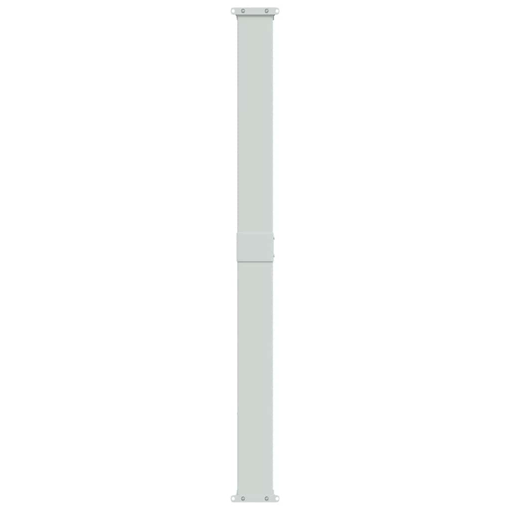 Uttrekkbar sidemarkise 180x300 cm kremhvit vidaXL