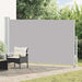 Uttrekkbar sidemarkise 180x300 cm grå vidaXL